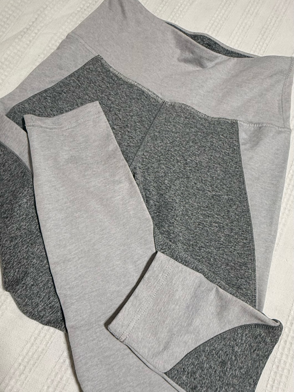 Zobha Gray Layered-Look Hoodie